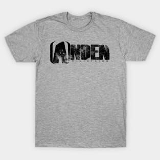 Anden Ministries Logo Black Distressed T-Shirt